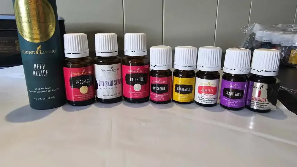 Young Living Essential Oils Collection including Deep Relief Roll-On